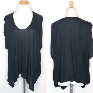 Helmut Black Asymmetrical Swing Top small